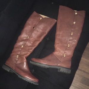 Kors by Michael Kors fur lined knee high boots